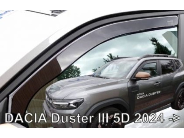 Ветробрани за Dacia Duster от 2024г за предни врати - Heko
