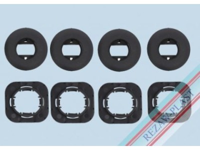 Копчета за стелки за Honda (модел 2) - 4 броя за 2 стелки - Rezaw-Plast