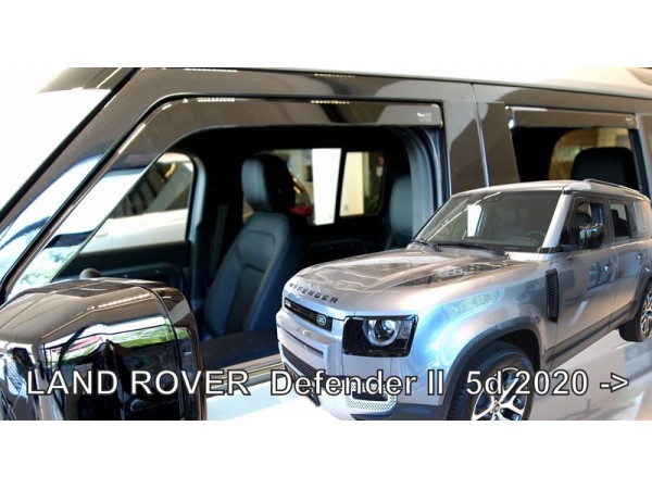 Ветробрани за Land Rover Defender II, 5 врати от 2020г за предни и задни врати - Heko
