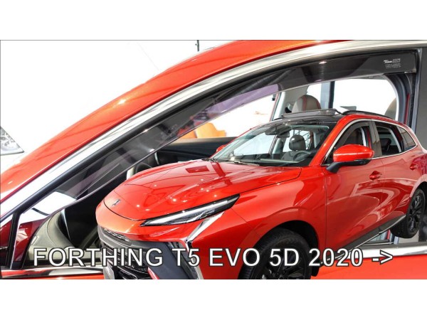 Ветробрани за Forthing T5 EVO с 5 врати от 2020г за предни врати - Heko