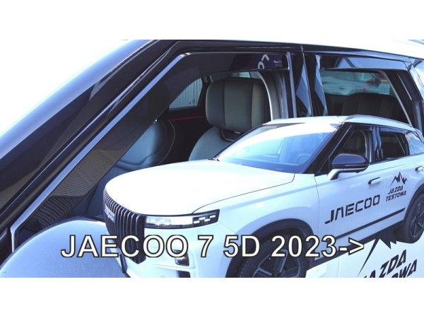 Ветробрани за JAECOO 7, 5 врати от 2023г за предни и задни врати - Heko