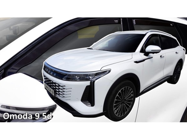Ветробрани за OMODA 9, 5 врати от 2025г за предни и задни врати - Heko