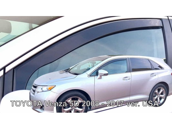 Ветробрани за Toyota Venza с 5 врати от 2008-2017, версия USA за предни врати - Heko