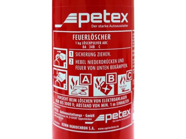 Пожарогасител Petex - 1кг.