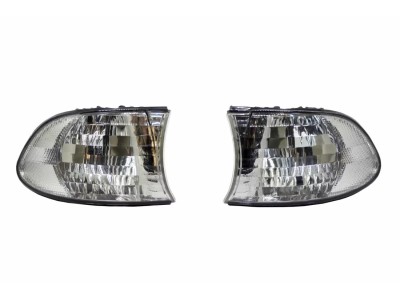 Кристални мигачи за BMW E38 1998-2001, 7 ser. до фара - хром