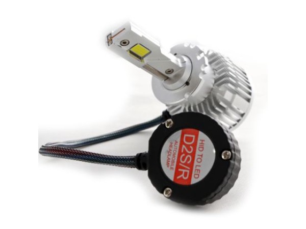 Лед крушки - Led система D2S D2R за подмяна на фабричен ксенон 50W - Canbus 6000K - 100% по силни от фабричен ксенон