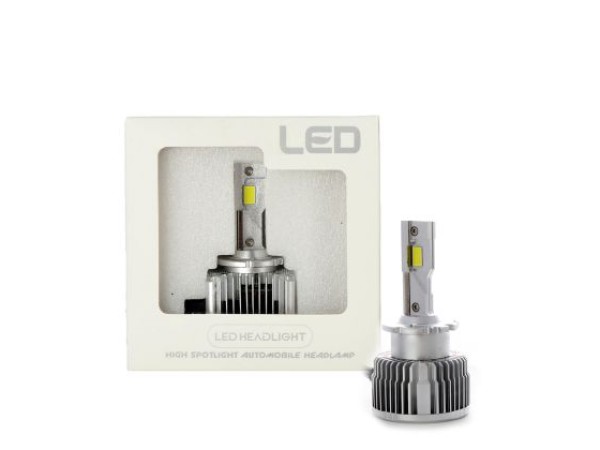 Лед крушки - Led система D2S D2R за подмяна на фабричен ксенон 50W - Canbus 6000K - 100% по силни от фабричен ксенон