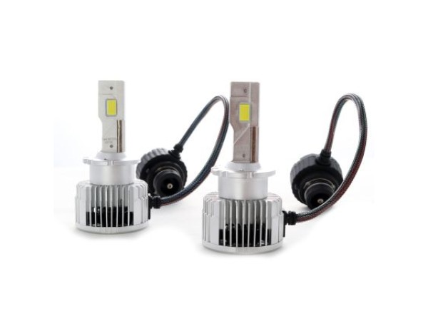 Лед крушки - Led система D2S D2R за подмяна на фабричен ксенон 50W - Canbus 6000K - 100% по силни от фабричен ксенон
