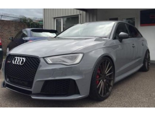 Предна броня за Audi A3 (2012-2015) - RS3 Дизайн без парктроник Предна броня за Audi A3 (2012-2015) - RS3 Дизайн без парктроник