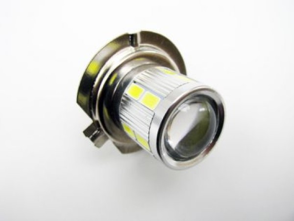 Диодна крушка H11 с 16 диода и лупа