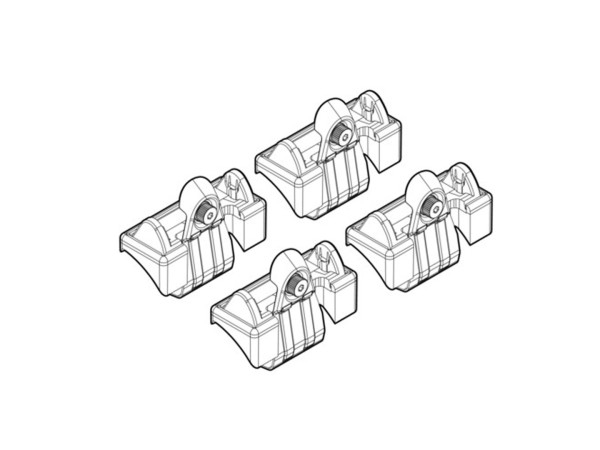 Монтажен кит за Audi A3 II 3D 05/2003>08/2012 за греди Nordrive