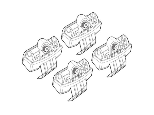 Монтажен кит за Audi A3 III 3D (only ext. shine pack) 09/2012>11/2019, A3 Sportback III 5D 11/2012>04/2020 за греди Nordrive