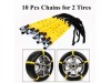 Пластмасови вериги за сняг PVC за 14", 15", 16", 17", 18" - 10бр. за две гуми