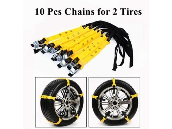 Пластмасови вериги за сняг PVC за 14", 15", 16", 17", 18" - 10бр. за две гуми