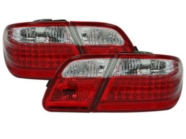 Диодни стопове Mercedes W210 E-Class (95-02) - бял мигач Диодни стопове Mercedes W210 E-Class (95-02) - бял мигач
