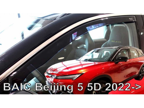 Ветробрани за Baic Beijing 5 с 5 врати от 2022г за предни врати - Heko Ветробрани за Baic Beijing 5 с 5 врати от 2022г за предни врати - Heko