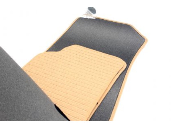 Бежови мокетни стелки за BMW 3 серия E90 2005-2012 - Petex Style