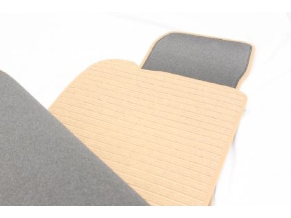 Мокетни стелки за Vw Golf 4 / Vw Bora / Vw Beetle / Skoda Octavia 1 (1997-2010) / Seat Leon και Toledo (1999-2005) - бежови