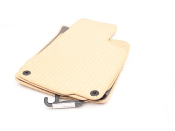 Мокетни стелки за Vw Golf 4 / Vw Bora / Vw Beetle / Skoda Octavia 1 (1997-2010) / Seat Leon και Toledo (1999-2005) - бежови