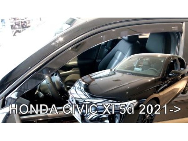 Ветробрани за Honda Civic XI от 2021г за предни врати - Heko Ветробрани за Honda Civic XI от 2021г за предни врати - Heko