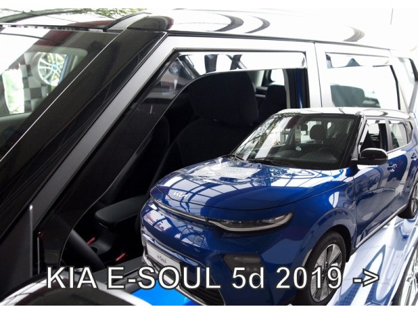 Ветробрани за Kia E-SOUL, 5 врати от 2019г за предни и задни врати - Heko Ветробрани за Kia E-SOUL, 5 врати от 2019г за предни и задни врати - Heko