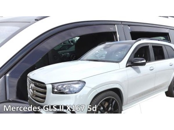 Ветробрани за Mercedes GLS X167 от 2019г за предни и задни врати - Heko