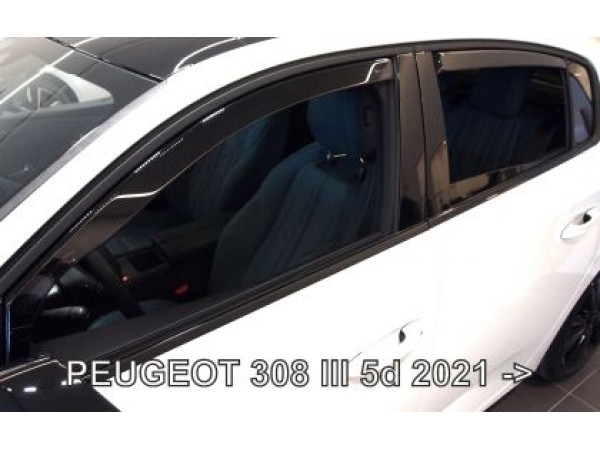 Ветробрани за PEUGEOT 308 III 5D (2021+) 5 врати - 4бр. предни и задни