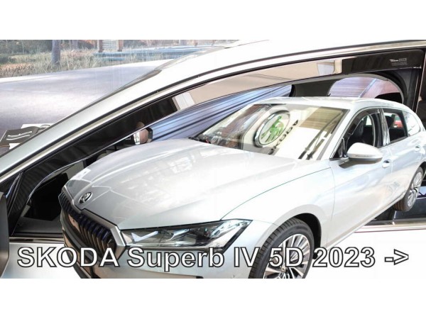 Ветробрани за Skoda Superb IV от 2023г за предни врати - Heko