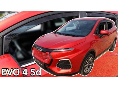 Ветробрани за EVO 4, 5 врати от 2020г за предни и задни врати - Heko
