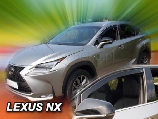 Ветробрани за Lexus NX 2014-2021 за предни врати - Heko