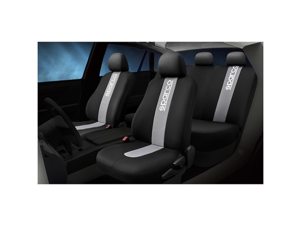 Тапицерия Sparco за седалки черно/сиво - SPC1012