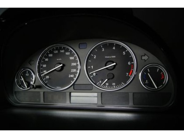 Рингове за табло BMW E38 / E39 / X5 E53 (99-07) - хром