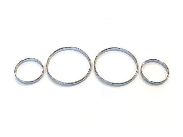 Рингове за табло BMW E38 / E39 / X5 E53 (99-07) - хром
