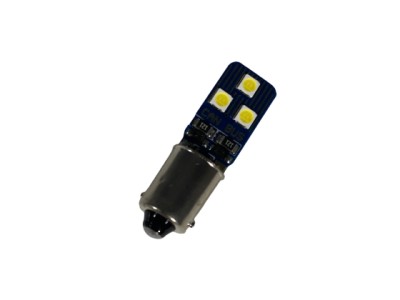 Лед крушки тип BA9 3030 с 6 SMD диода - Canbus