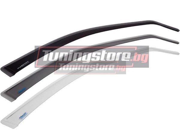 Ветробрани за предни и задни врати за Honda CR-V III 2006-2012 - Climair черни
