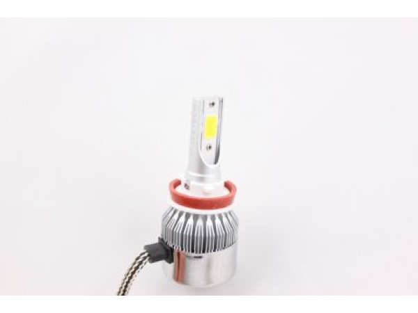 Лед крушки - Led система Н8 / H9 / H11 за фарове - 7600 Лумена, 36W - COB 6000K