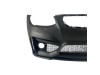 Предна броня за BMW E92 2009-2012 - M4 дизайн с добавка и отвори за халогени