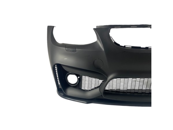 Предна броня за BMW E92 2009-2012 - M4 дизайн с добавка и отвори за халогени
