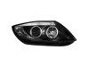 Кристални фарове Angel Eyes BMW Z4 (03-09) - CCFL черни