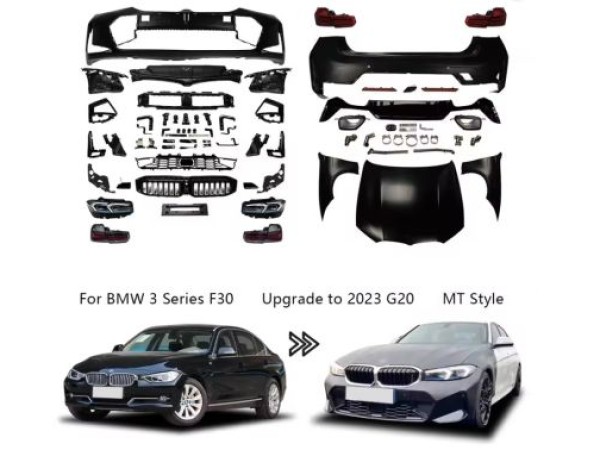 Боди кит М-Пакет за BMW F30 от 2011 facelift конверсия към G20 M-Tech facelift