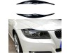 Вежди за фарове BMW E90 2005-2012 - черни гланц