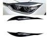 Вежди за фарове за BMW F30 2011-2018 - черни гланц