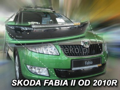 Зимен дефлектор за Skoda Fabia II / Roomster 2010-2015 за решетката на предната броня - Heko