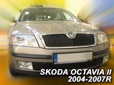 Зимен дефлектор за Skoda Octavia II 2004-2007 за решетката на предната броня - Heko