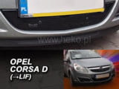 Зимен дефлектор за Opel Corsa D 2006-2011 за решетката на предната броня - Heko