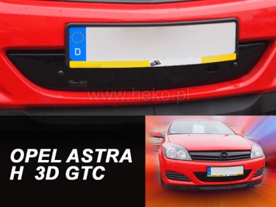 Зимен дефлектор за Opel Astra H 3d GTC 2005-2010 за решетката на предната броня - Heko