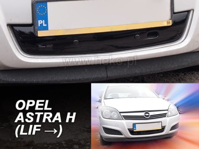 Зимен дефлектор за Opel Astra H 4/5d facelift 2007-2010 за решетката на предната броня - Heko