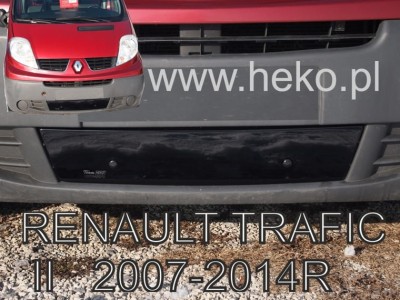 Зимен дефлектор за Renault Trafic 2007-2014 за решетката на предната броня - Heko